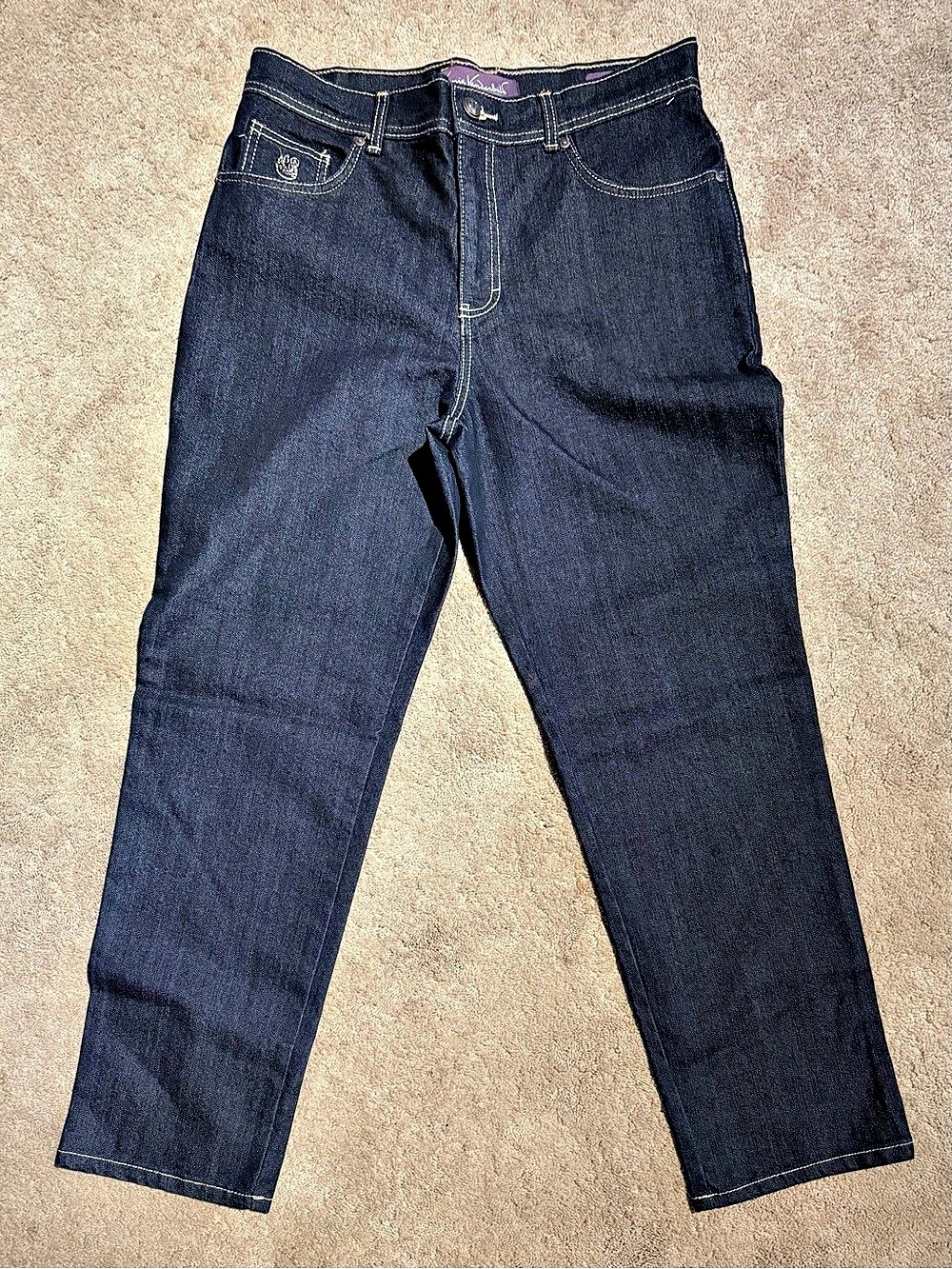 Silver Jeans Co. Straight Leg Jeans Blue Waist 12 Like New